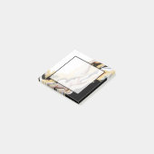 Alligare Gouden Abstracte Acryl Vloeibare Kunst Post-it® Notes (Schuin)