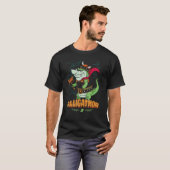 Alligathor Norse Mythology Thor Alligator Viking T-shirt (Voorkant volledig)