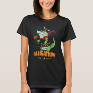 Alligathor Norse Mythology Thor Alligator Viking T-shirt