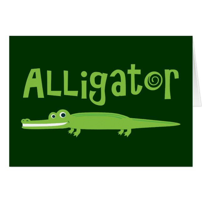 Alligator (Voorkant Horizontaal)