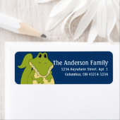 Alligator1 Animal Return Address Labels (Insitu)