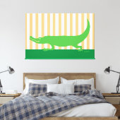 Alligator 40x60 Canvas Art (Insitu (Slaapkamer))