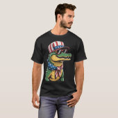 Alligator 4 juli t-shirt (Voorkant volledig)