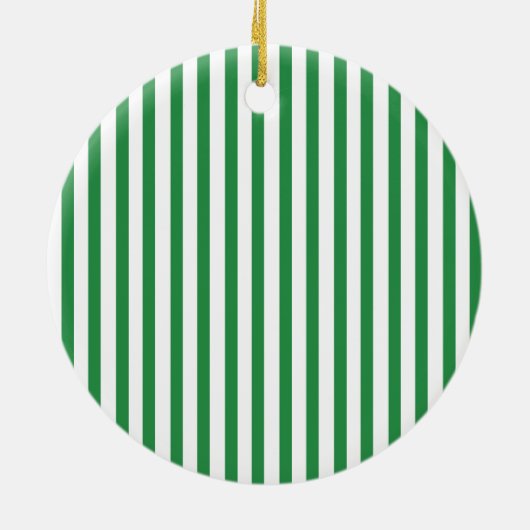 Alligator aangepast kerstfeest keramisch ornament (Achterkant)