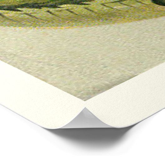 Alligator Afdrukken 1 Poster (Hoek)