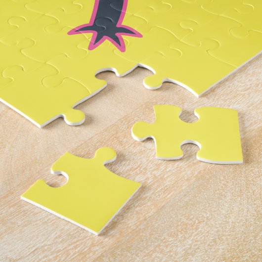 Alligator-afspeelaccordeon Legpuzzel (Zijkant)