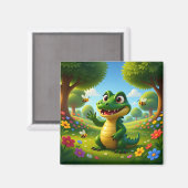 Alligator Andy – Kids Art Magnet - Hello Bees (Voorkant / Achterkant)