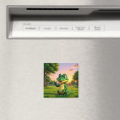 Alligator Andy – Kids Art  Magnet - Hi (Insitu (Vaatwasser))