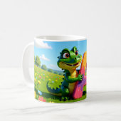 Alligator Andy Mug – A – Alphabet  Koffiemok (Voorkant links)
