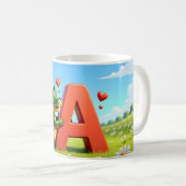 Alligator Andy Mug – A with love Koffiemok (Voorkant rechts)