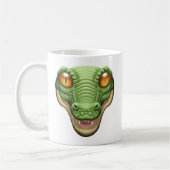 Alligator Avatar-Mok panic Button Koffiemok (Links)