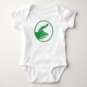 Alligator baby bodysuit T-shirt (Voorkant)