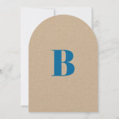 Alligator Baby Boy Shower-uitnodigingen Kaart (Achterkant)