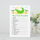 Alligator Baby word scramble game (Staand voorkant)