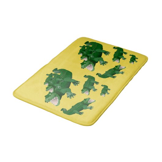 Alligator Badkamer Badmat (Gekanteld)