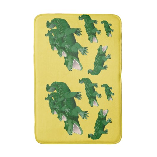 Alligator Badkamer Badmat (Voorkant Verticaal)