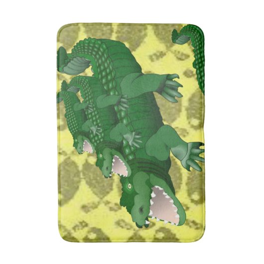 Alligator Badkamer Badmat (Voorkant Verticaal)