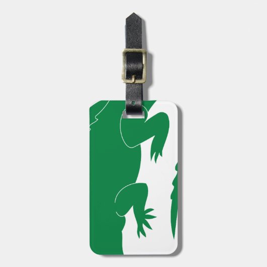 Alligator Bagagelabel (Voorkant verticaal)