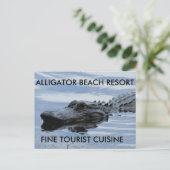 Alligator Beach Resort Briefkaart (Staand voorkant)