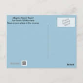 Alligator Beach Resort Briefkaart (Achterkant)