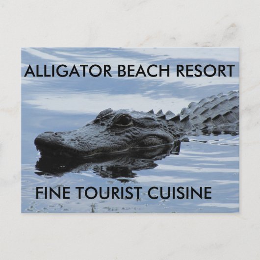 Alligator Beach Resort Briefkaart (Voorkant)