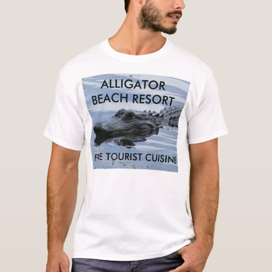 Alligator Beach Resort T-Shirt (Voorkant)