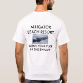 Alligator Beach Resort T-Shirt (Achterkant)