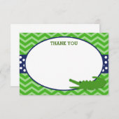 Alligator - Bedankt voor je kaarten (Voorkant / Achterkant)