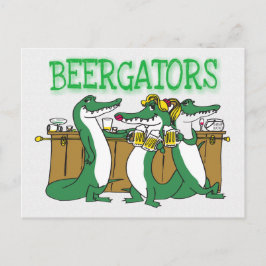 Alligator Beer Bar Briefkaart