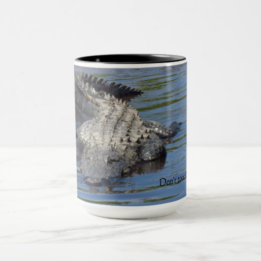 Alligator Beker Niet Aan Mijn Koffie Mok (Midden)
