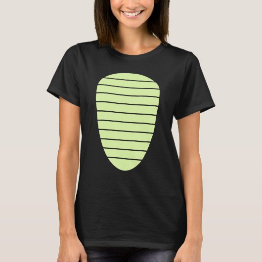 ALLIGATOR BELLY CROCODILE LIZARD DINOSAUR COSTUME T-SHIRT (Voorkant)