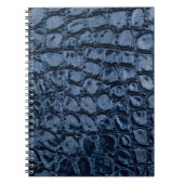 Alligator Blau Nepalleder Notitieboek (Voorkant)