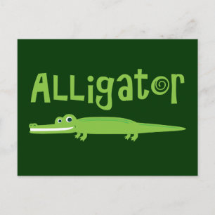 Alligator Briefkaart