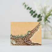 Alligator Briefkaart (Staand voorkant)