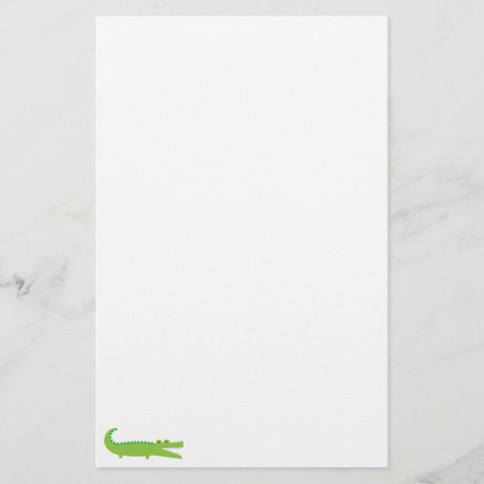 Alligator Briefpapier (Voorkant)