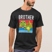 Alligator Broer Gator Krokodil Familie Premium T-shirt (Voorkant)