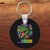 Alligator Bruh Mardi Gras Costume Men Women Kids  Sleutelhanger (Voorkant)