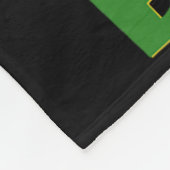 Alligator Bruh St. Patrick's Day Kostuum Tiener Jo Fleece Deken (Hoek)