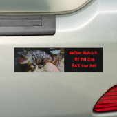 Alligator Bumpersticker (Op auto)