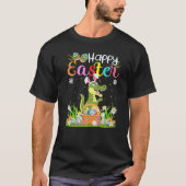Alligator Bunny Egg Hunting Alligator Happy Easte T-shirt (Voorkant)