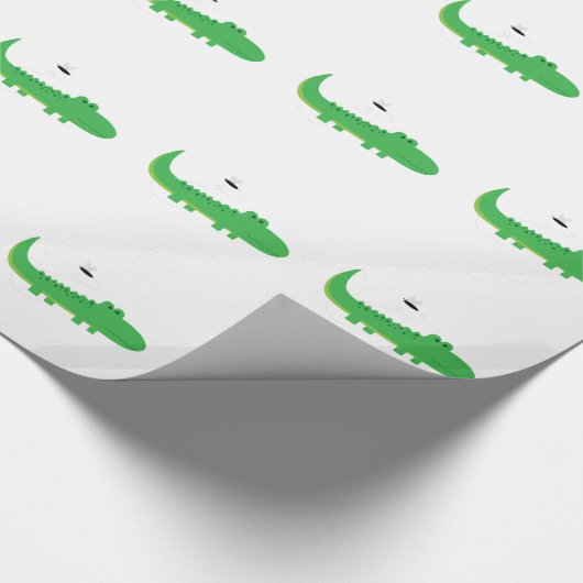 Alligator Cadeaupapier (Hoek)