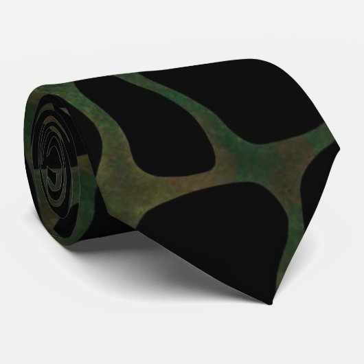 *~* Alligator Camouflage Quiet Power Stropdas (Opgerold)