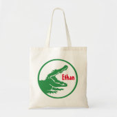 Alligator-canvas tas (Voorkant)