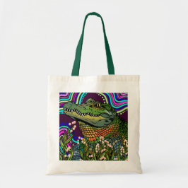 Alligator-Canvas tas
