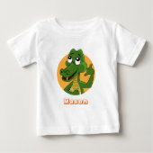 Alligator cartoon T-Shirt (Voorkant)