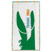 Alligator Chomp, Chevron Dank je wel voor de tas Klein Cadeauzakje (Voorkant)