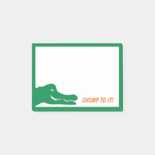 Alligator Chomp heeft het gedaan! Post-it® Notes