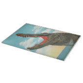 Alligator Chomp Snijplank 38cm x 28cm (Hoek)