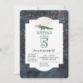 Alligator Crocodile - Animals Birthday Party Kaart (Voorkant)