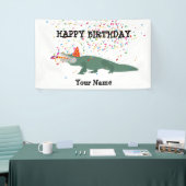 Alligator Crocodile - Animals Birthday Party Spandoek (Beurs)